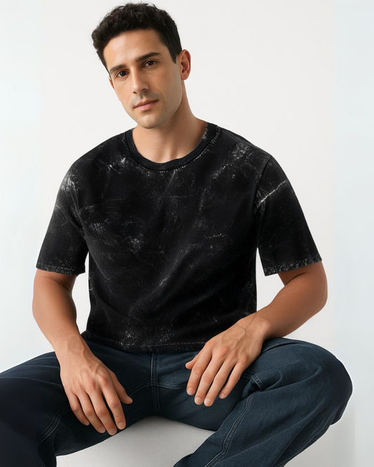 Men's Acid Washed Oversized Tee